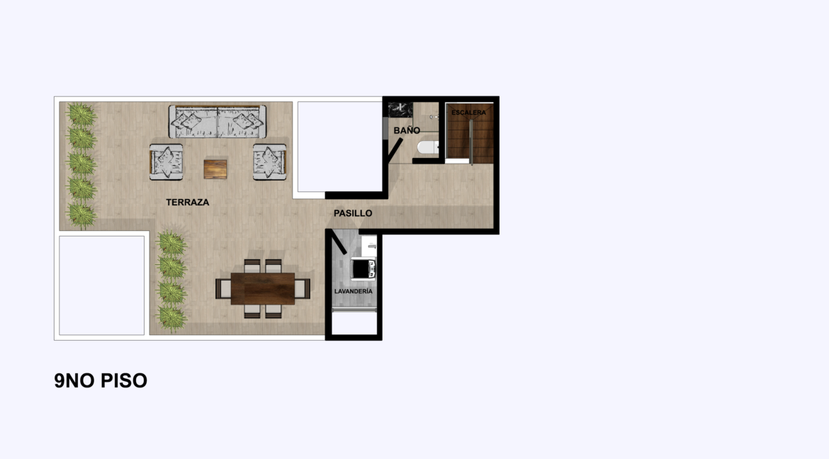 DUPLEX PISO 8 NIVEL 2