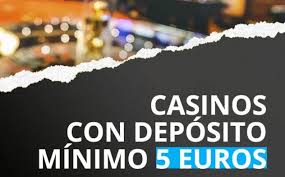 Casino con Minimo Deposito di 5 Euro Gioca Responsabilmente
